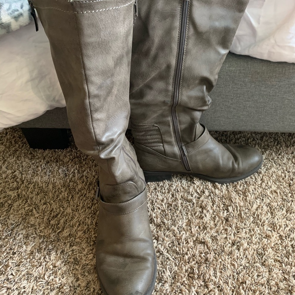 Wide Calve riding boots